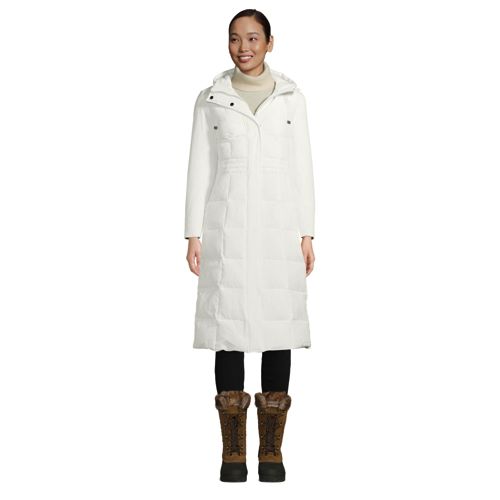 Women's Maxi Down Coat with Stretch 