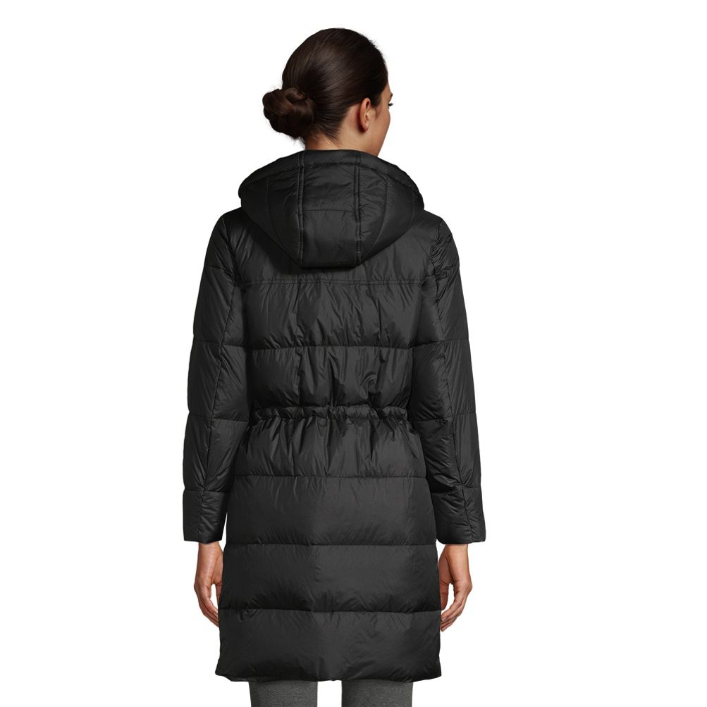 Women's Insulated Quilted Primaloft ThermoPlume Maxi Winter Coat