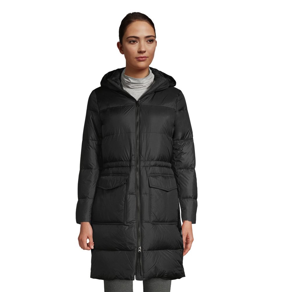 Lands end shimmer outlet down coat