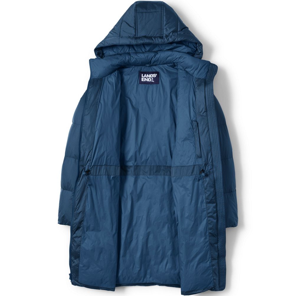 Lands end fit on sale and flare coat