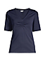 Women's Supima Elbow Sleeve Ruched T-shirt