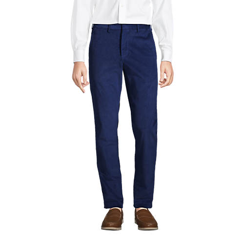 Men's Straight Fit Comfort-First Corduroy Dress Pants - Secondary