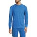 Men's Comfort Knit Long Sleeve Crewneck, Front