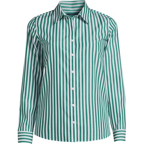 Women's Wrinkle Free No Iron Button Front Shirt