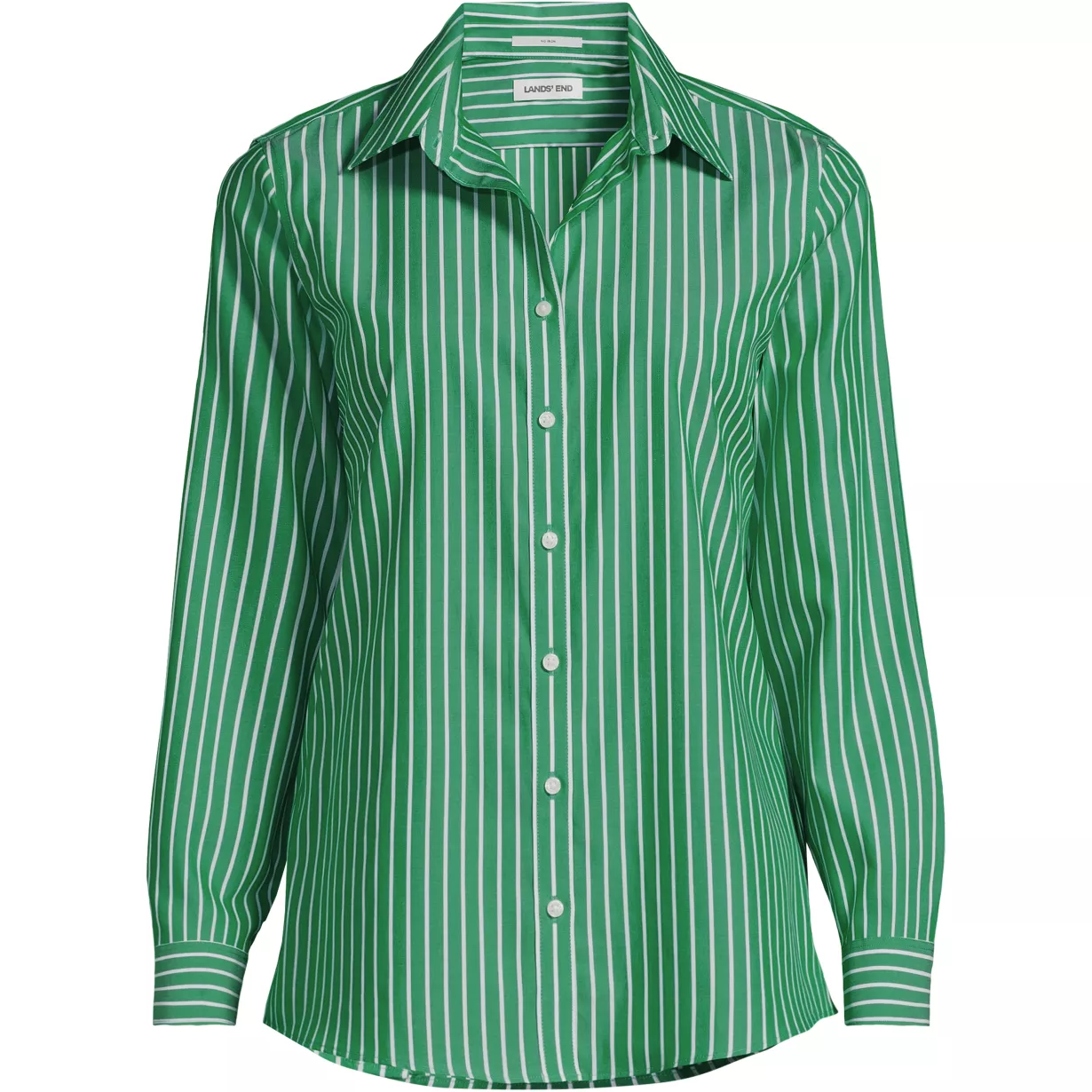 Women's Wrinkle Free No Iron Button Front Shirt