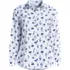 Petite No Iron Button Front Shirt, Front