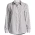 Plus Size No Iron Button Front Shirt, Front