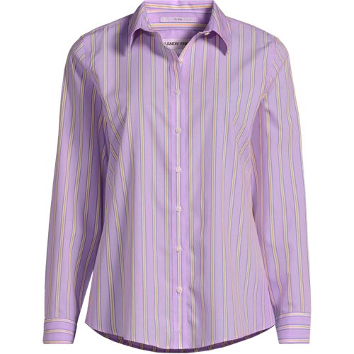 Womens Purple Dress Shirts Tops | Lands' End