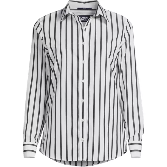 No Iron Button Front Shirt - primary