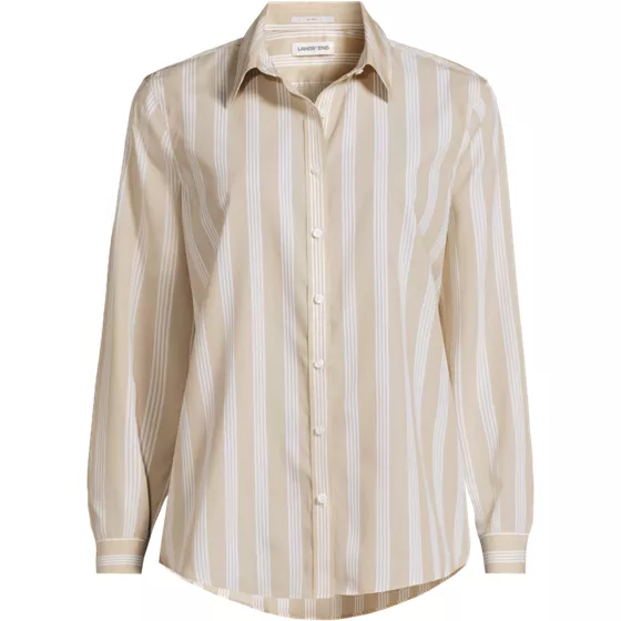 No Iron Button Front Shirt - primary