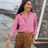 Women's No Iron Button Front Shirt, alternative image