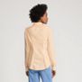 Women's Wrinkle Free No Iron Button Front Shirt