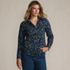 Women's No Iron Button Front Shirt, Front