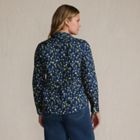 Women's Wrinkle Free No Iron Button Front Shirt