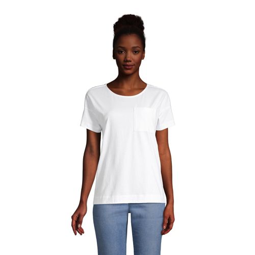 Women's Short Sleeve Supima Pocket T-Shirt