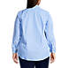 Women's Plus Size Wrinkle Free No Iron Button Front Shirt, Back
