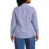 Plus Size No Iron Button Front Shirt, Back