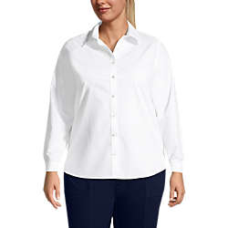 Womens WHITE Shirts & Blouses | Lands' End