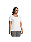 Supima-Shirt mit kurzen Ärmeln und Brusttasche in Plus-Größe image number 0
