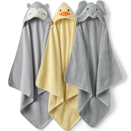 Baby Hooded Towel - primary