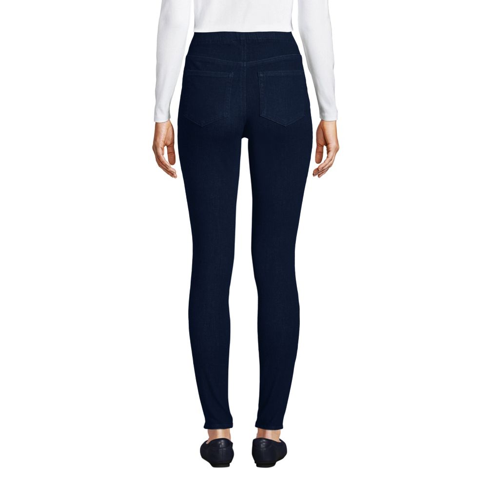 Lands end store high waisted jeans