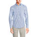 Men's Tailored Fit Essential Lightweight Long Sleeve Poplin Shirt, Front