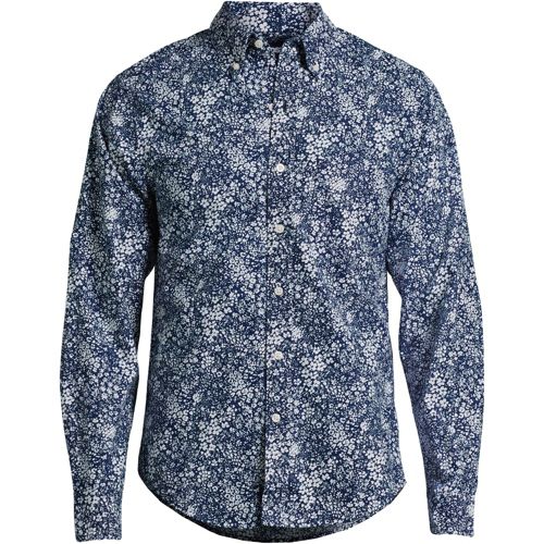 Leichtes Popelinhemd für Herren, Classic fit image number 1