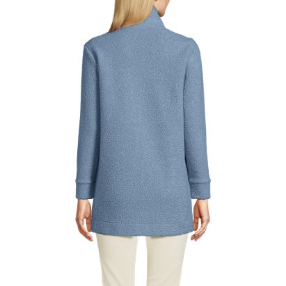 Women's Boucle Fleece Coat - image 3