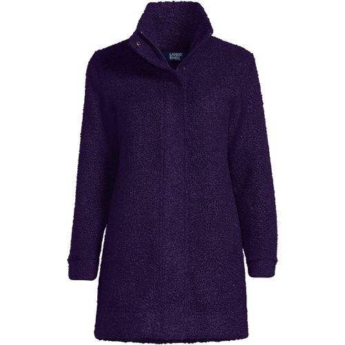 Lands end 2025 purple coat