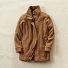 Women's Boucle Fleece Coat