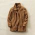 Women's Boucle Fleece Coat, Front