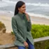 Boucle Fleece Coat, alternative image