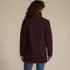 Boucle Fleece Coat, Back