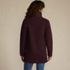 Women's Boucle Fleece Coat, Back