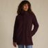 Women's Boucle Fleece Coat, Front