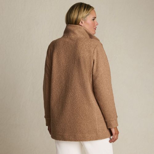 Boucle Fleece Coat, alternative image