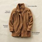Women's Boucle Fleece Coat