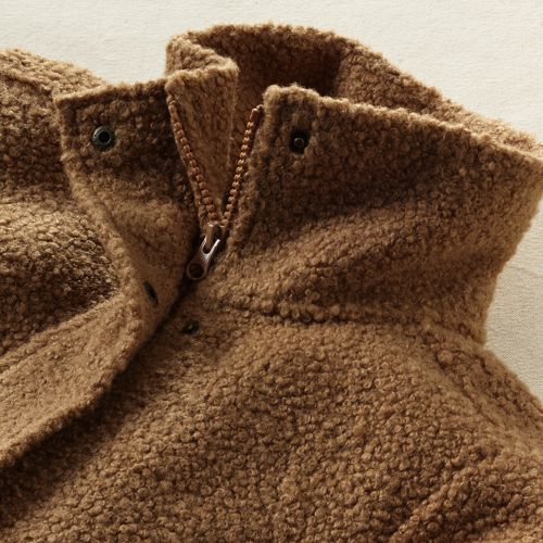 Boucle Fleece Coat, alternative image