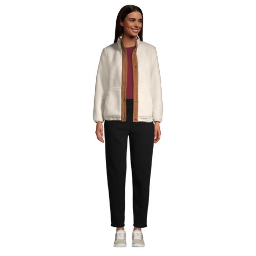 Veste Héritage en Polaire Sherpa, Femme Stature Standard image number 3