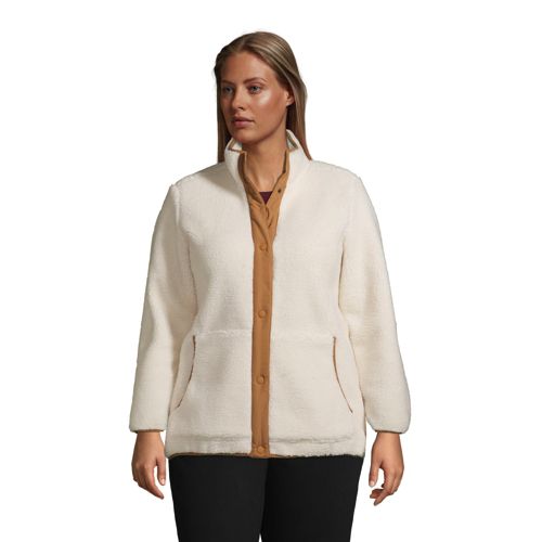 Women's Sonoma Goods For Life® Snap Through Fleece Jacket $11.99 (Retail  $44)