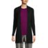 Women's Cotton Modal Long Open Cardigan, Front