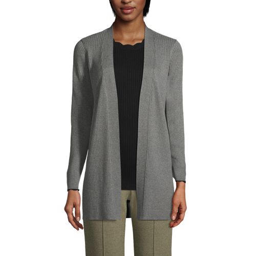 Women's Cotton Modal Open Drape Cardigan