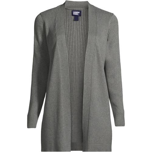 Women's Cotton Modal Long Open Cardigan