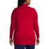 Women's Plus Size Cotton Modal Long Open Cardigan, Back