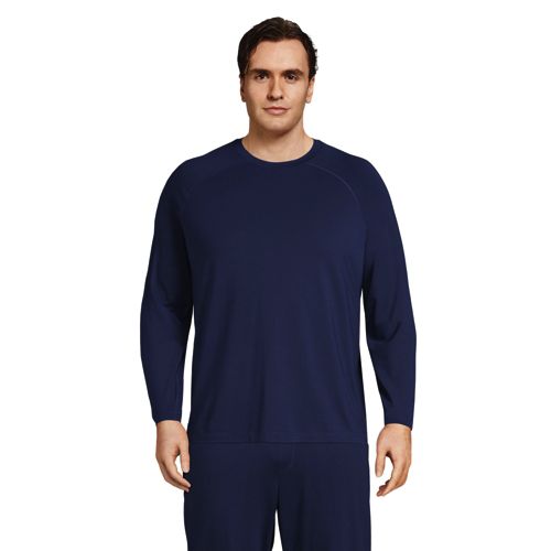 Mens long sleep shirts hot sale