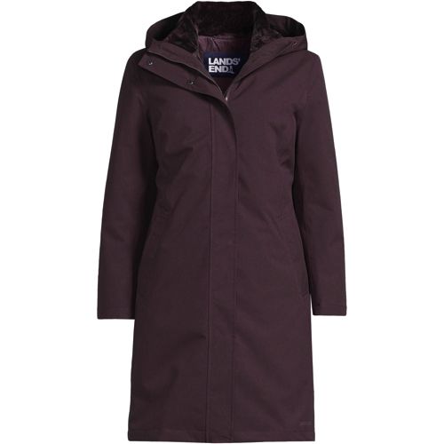 Lands end hot sale long jacket