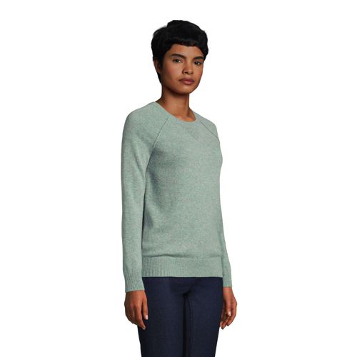 Pull en Cachemire Ample à Manches Longues Raglan, Femme Stature Standard image number 1