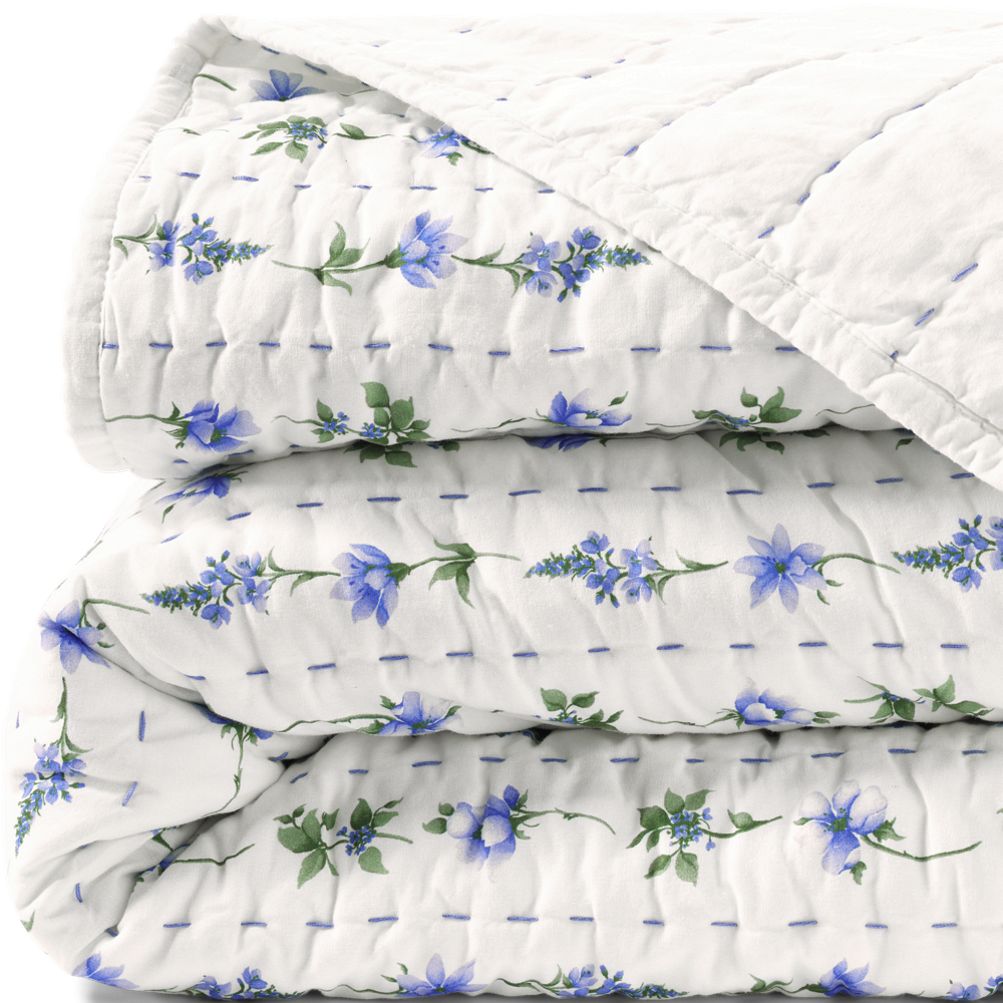 Printed Seed Stitch Quilt | Lands' End