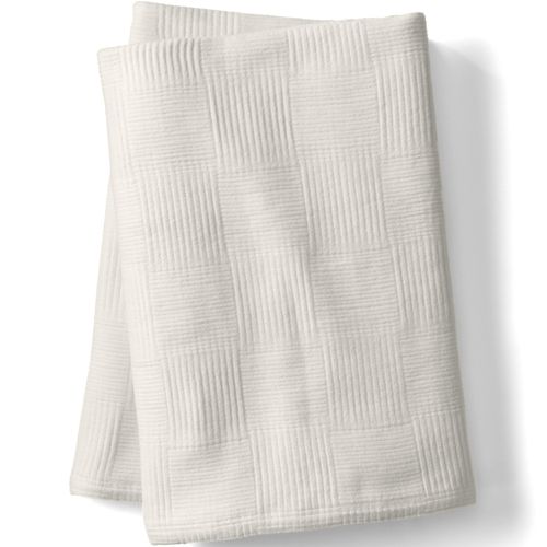 Lands end cotton cheap blanket