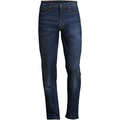 Lands end men's blue hot sale jeans